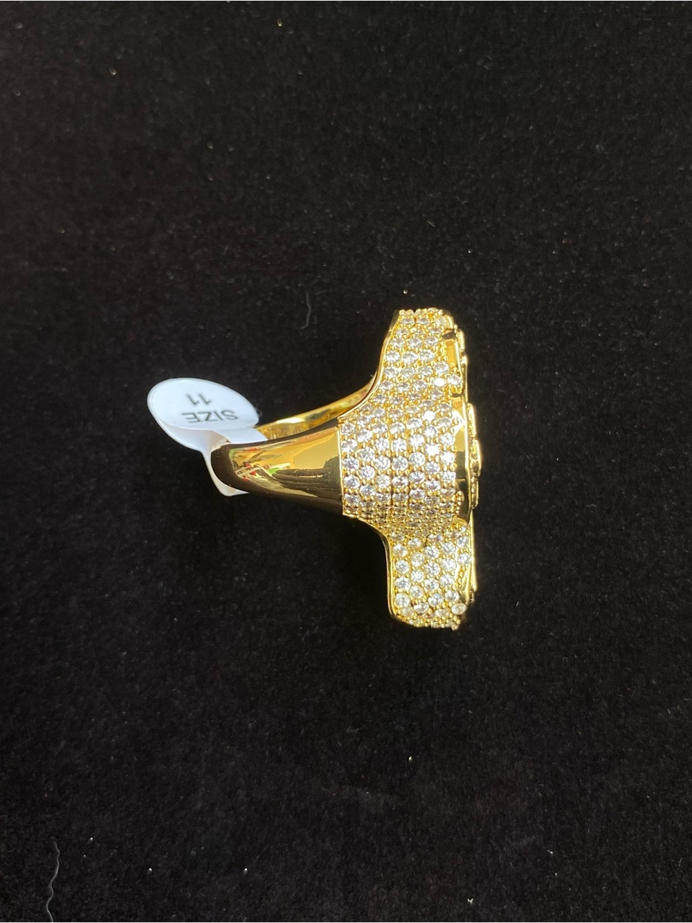 Diamond cross ring - Picture 5 of 5